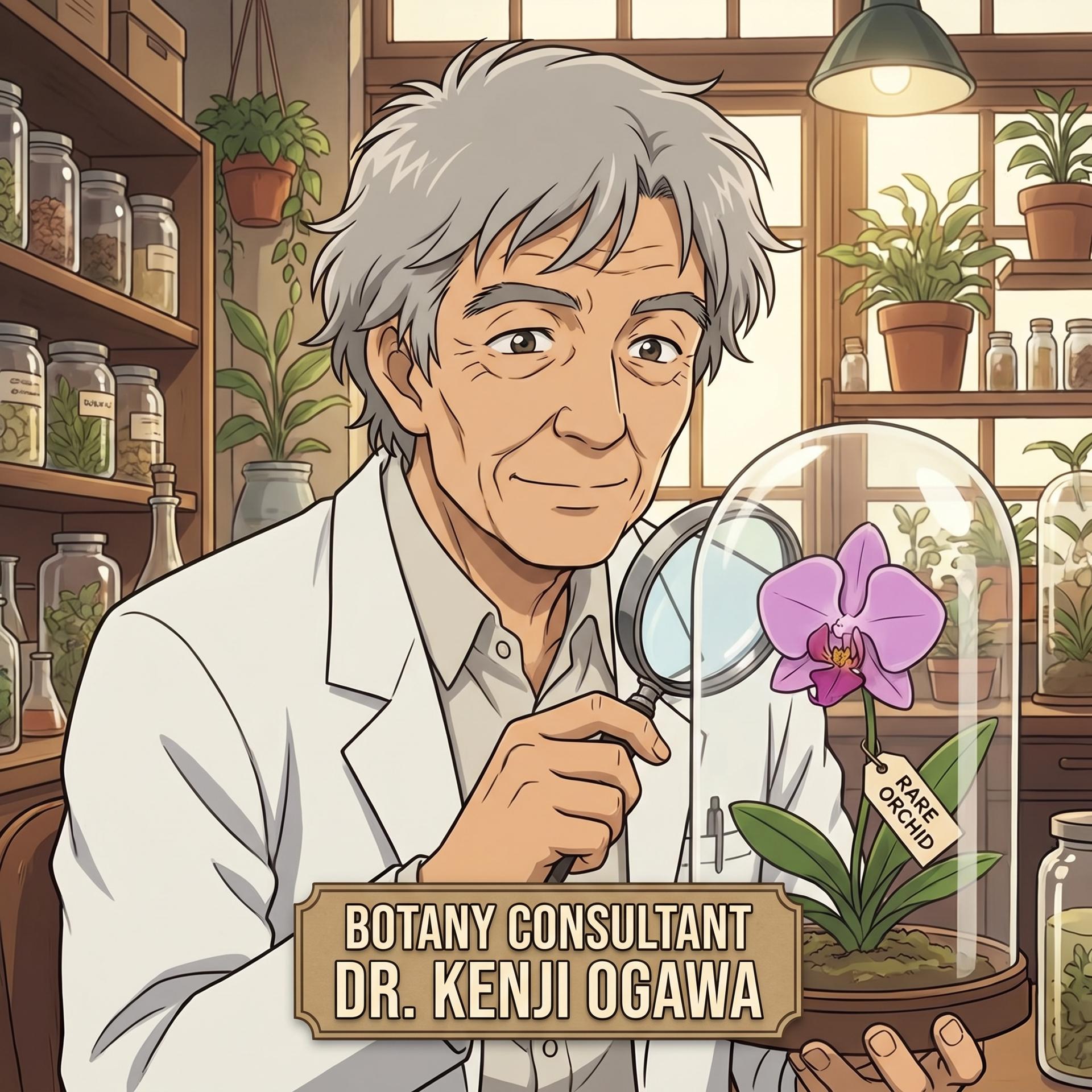 黄色仓库植物学顾问王建国